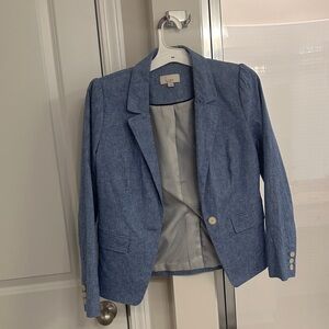 LOFT Light Blue Women's Blazer